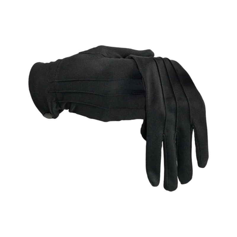 Back on Track - Thin black gloves