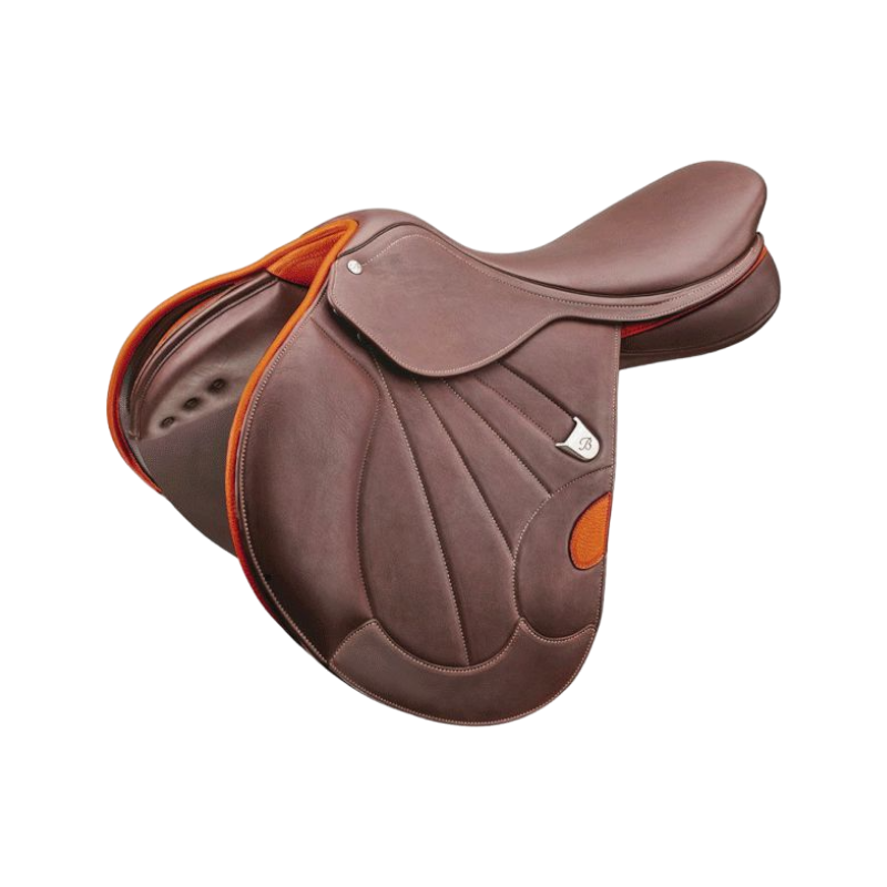 Bates - Selle Victrix CAIR® Havane/Orange | - Ohlala