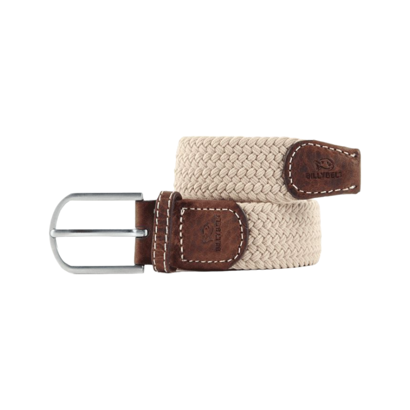 Billybelt - Elastic braided belt Sand beige