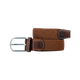 Billybelt - Ceinture tressée élastique Marron camel | - Ohlala