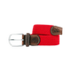 Billybelt - Ceinture tressée élastique Rouge grenade | - Ohlala