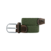 Billybelt - Ceinture tressée élastique Vert armée | - Ohlala