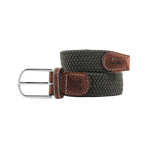 Billybelt - Ceinture tressée élastique Vert Kaki | - Ohlala
