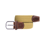 Billybelt - Ceinture tressée Jaune Curry | - Ohlala
