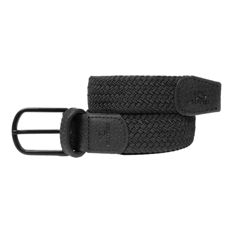 Billybelt - Ceinture tressée All Black noir