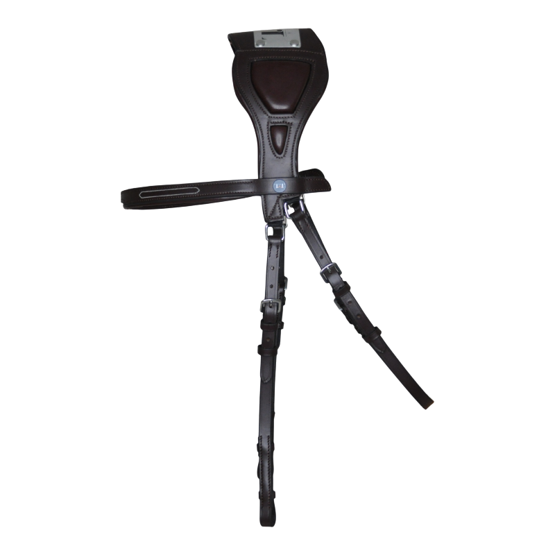 TdeT - Bridon Essentiel à Pont sans muserolle havane foncé | - Ohlala