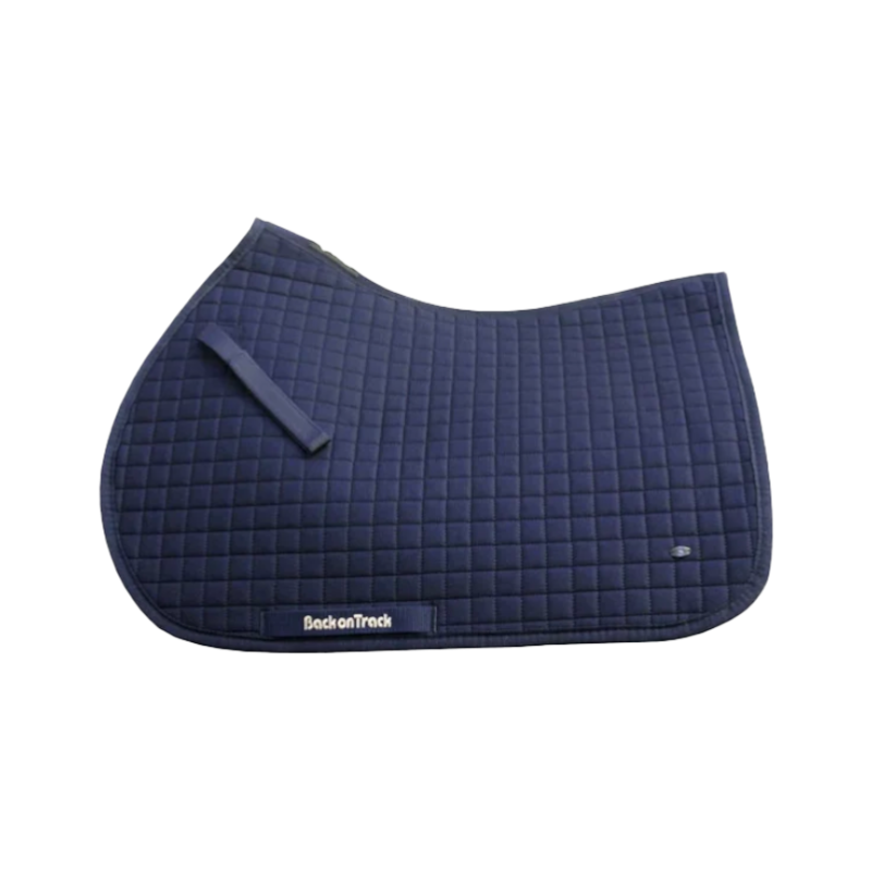 Back On Track - Tapis de selle N°I Jumping marine
