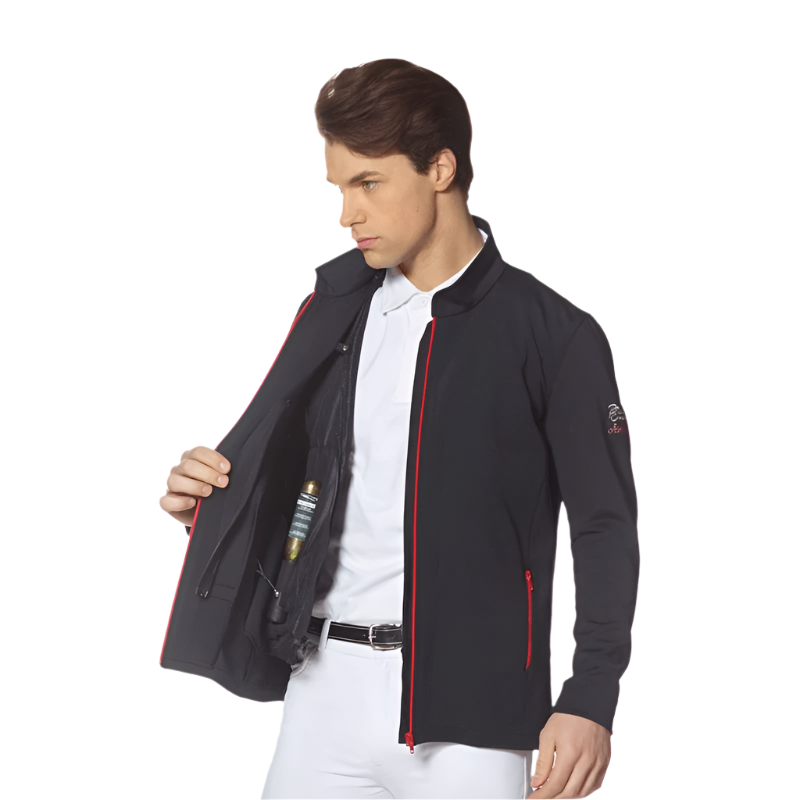 Privilège Equitation - Men's long-sleeved Airsafe soft shell jacket