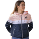 Pénélope Store - Veste coupe vent Celecce marine/ rose | - Ohlala