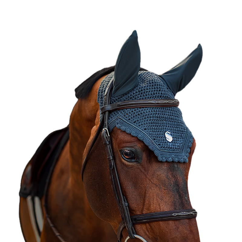 Samshield - Fliegenhaube Flyshield embroidery anthracite | - Ohlala