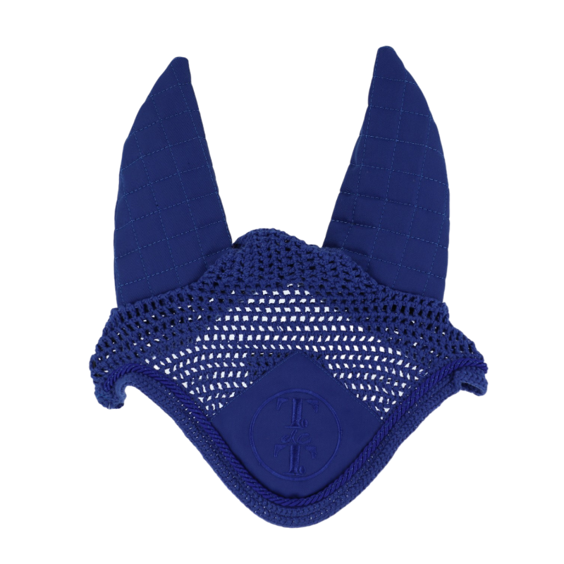 TdeT - Royal Blue Quilted Ear Bonnet