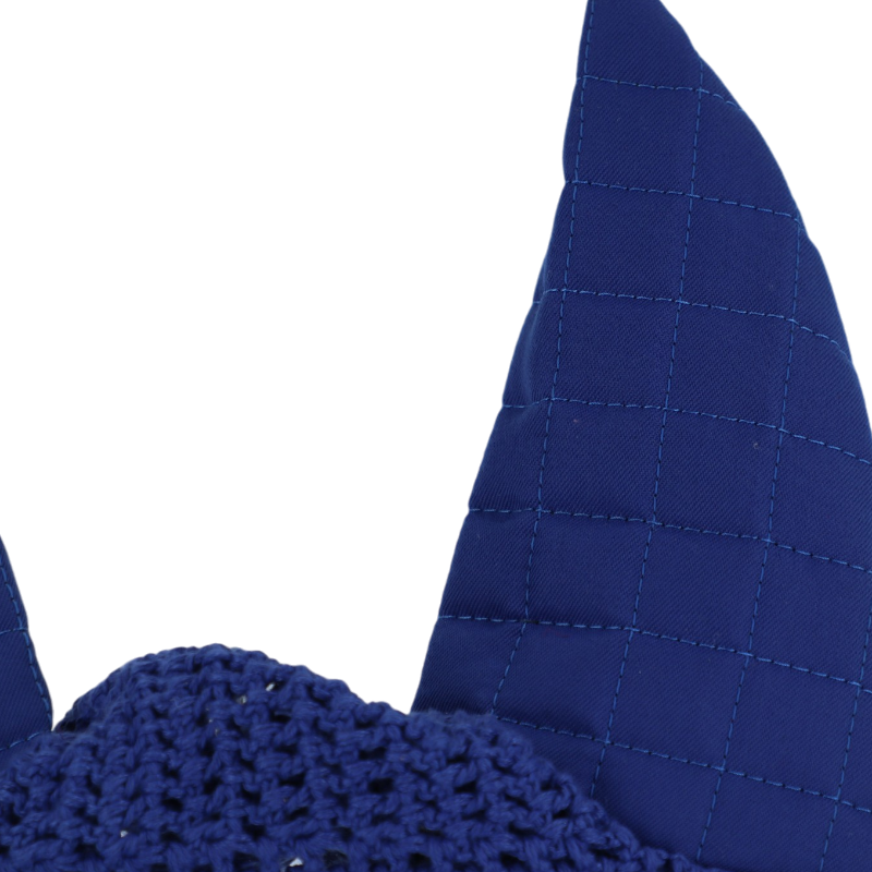 TdeT - Royal Blue Quilted Ear Bonnet
