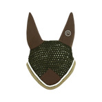 Equithème - Bonnet chasse-mouches Polyfun chocolat | - Ohlala