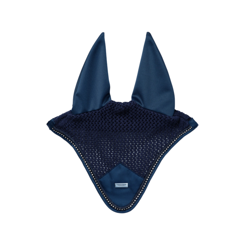 Equestrian Stockholm - Bonnet pour chevaux Modern Crystal blue meadow