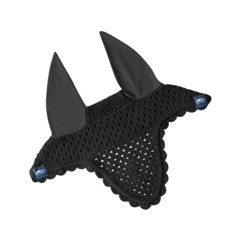 Anna Scarpati - Bonnet pour chevaux Zara noir | - Ohlala