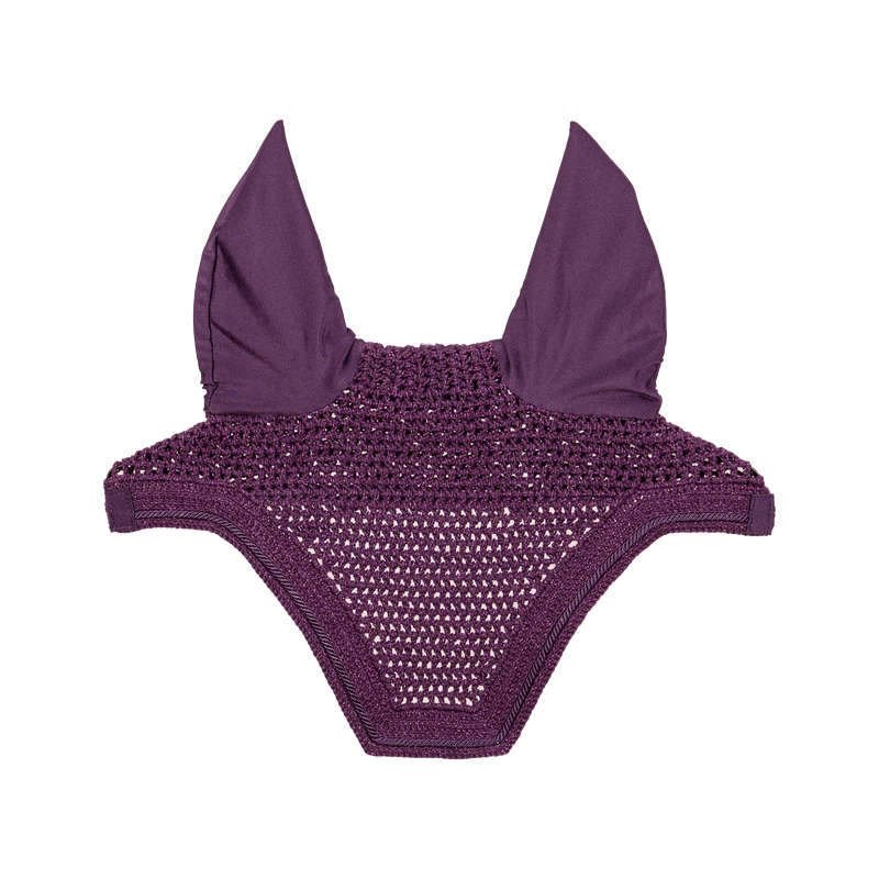 Wellington Full Sparkling Purple Horse Fly Bonnet - Kentucky Horsewear