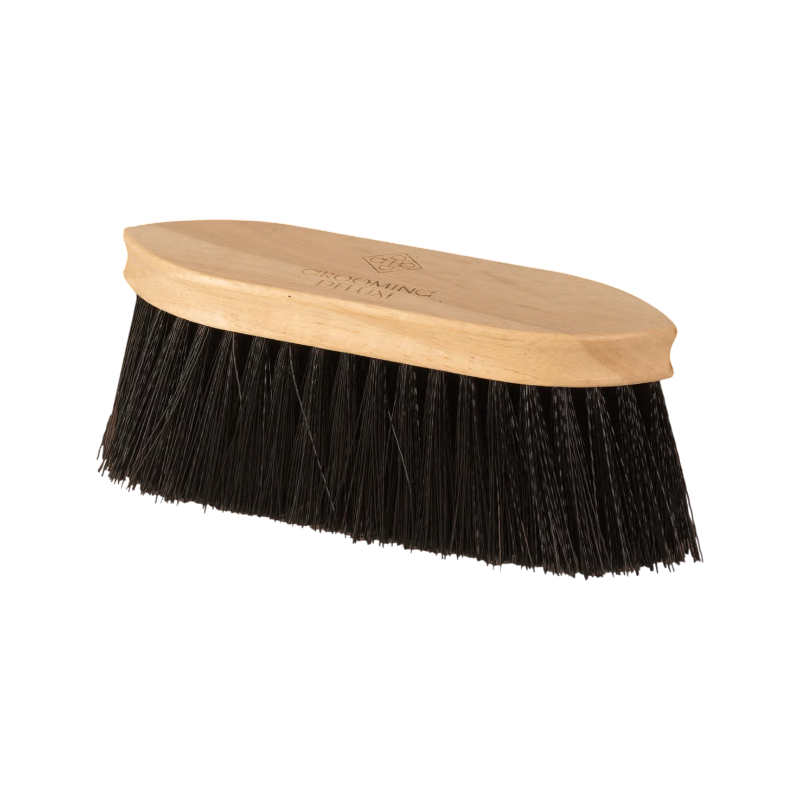 Grooming Deluxe - 中毛ブラック木製ダンディブラシ | - Ohlala