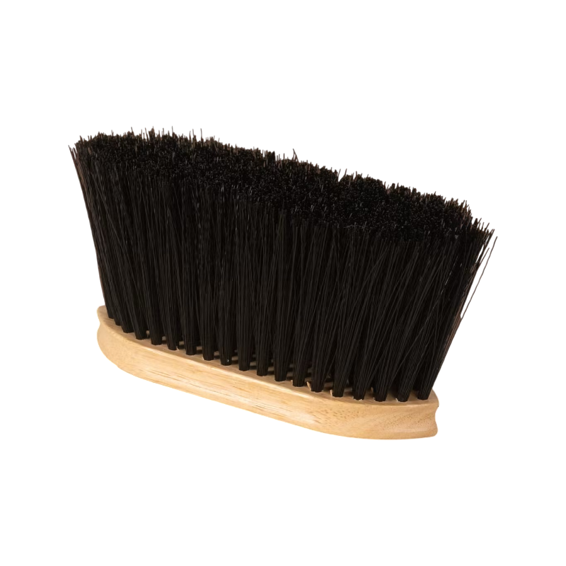 Grooming Deluxe - Brosse douce en bois à poils long noir | - Ohlala