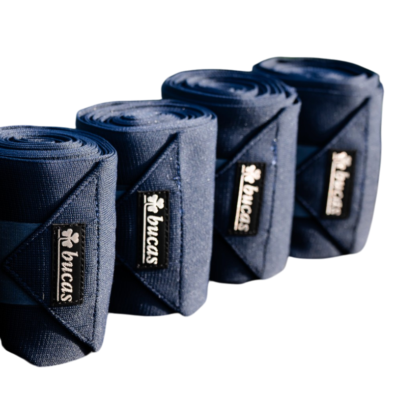 Bucas - Stable Bandages Navy (x4)