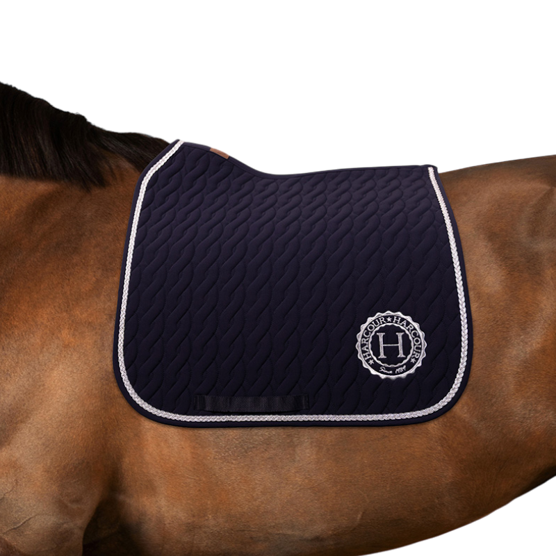 Harcour - Caelius Navy Dressage Saddle Pad