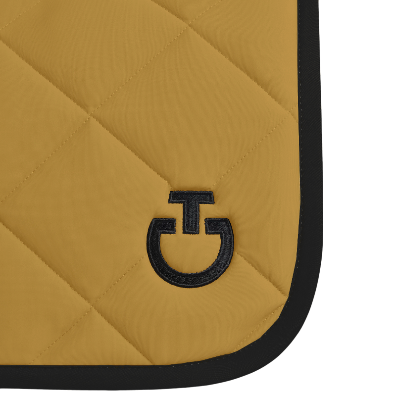 Cavalleria Toscana - Tapis de selle Diamond Quilted Jersey miel