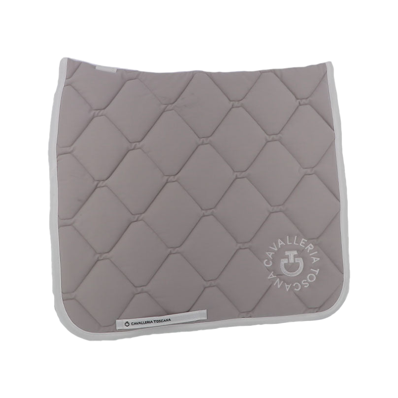 Cavalleria Toscana - Tapis de dressage Ct Orbit Quilted light grey | - Ohlala