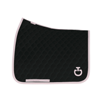 Cavalleria Toscana - Dressage Pad Circular Quilted Jersey black/violet ice