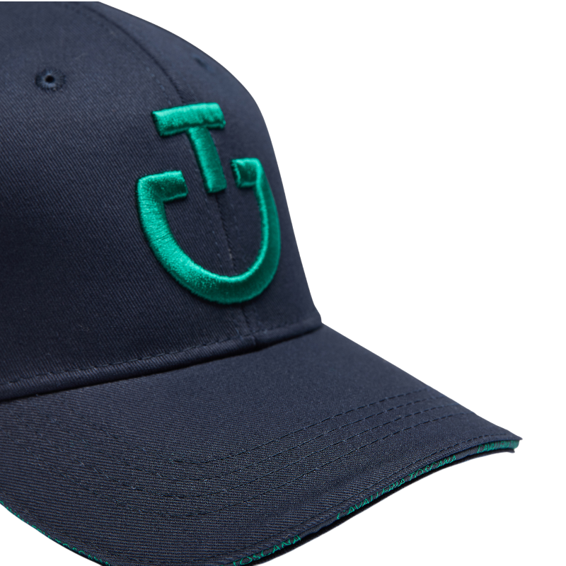 Cavalleria Toscana - Unisex CT Baseball cap navy/ green 