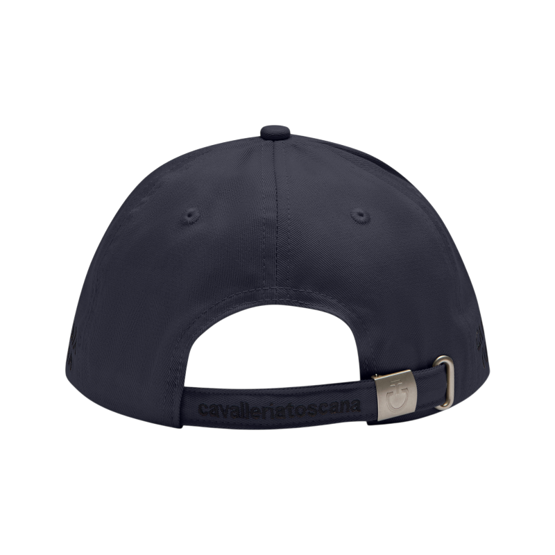Cavalleria Toscana - Cappellino unisex CT Baseball ocean blue/ nero | - Ohlala