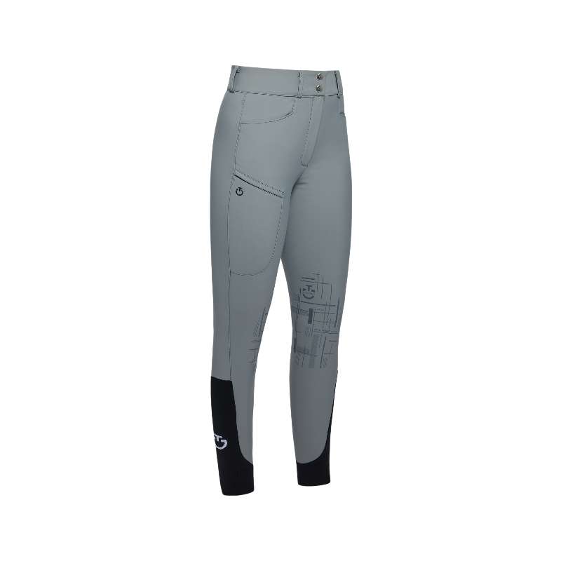 Cavalleria Toscana - Pantalon d'équitation femme Academy gris anthracite