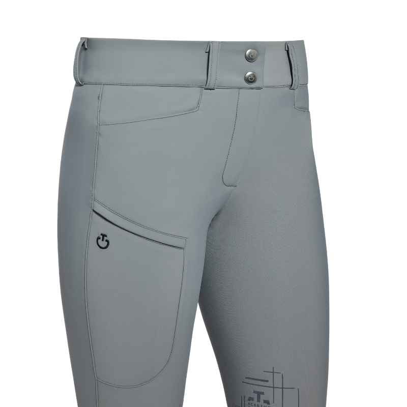 Cavalleria Toscana - Pantalon d'équitation femme Academy gris anthracite