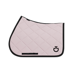 Cavalleria Toscana - Diamond Quilted Jersey Saddle Pad violet ice/black | - Ohlala