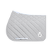 Cavalleria Toscana - Diamonds and Lines Quilted Saddle Pad light grey | - Ohlala