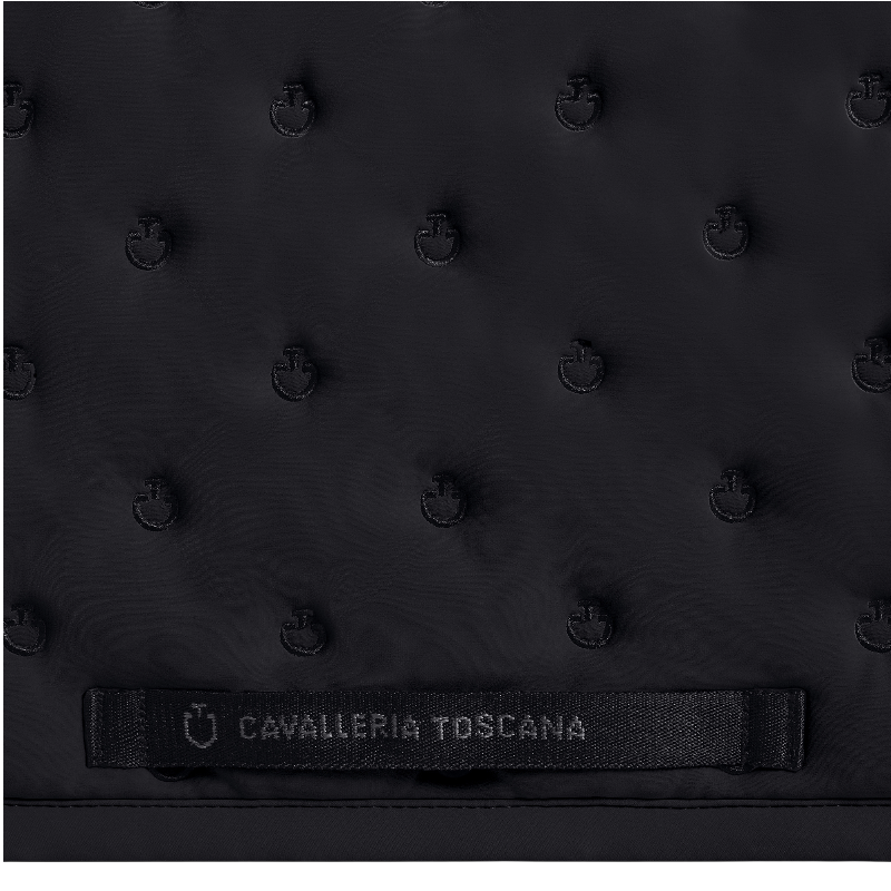 Cavalleria Toscana - Sottosella Embroidery Quilted nero/nero