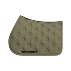 Cavalleria Toscana - Logo Quilted winter moss Saddle Pad