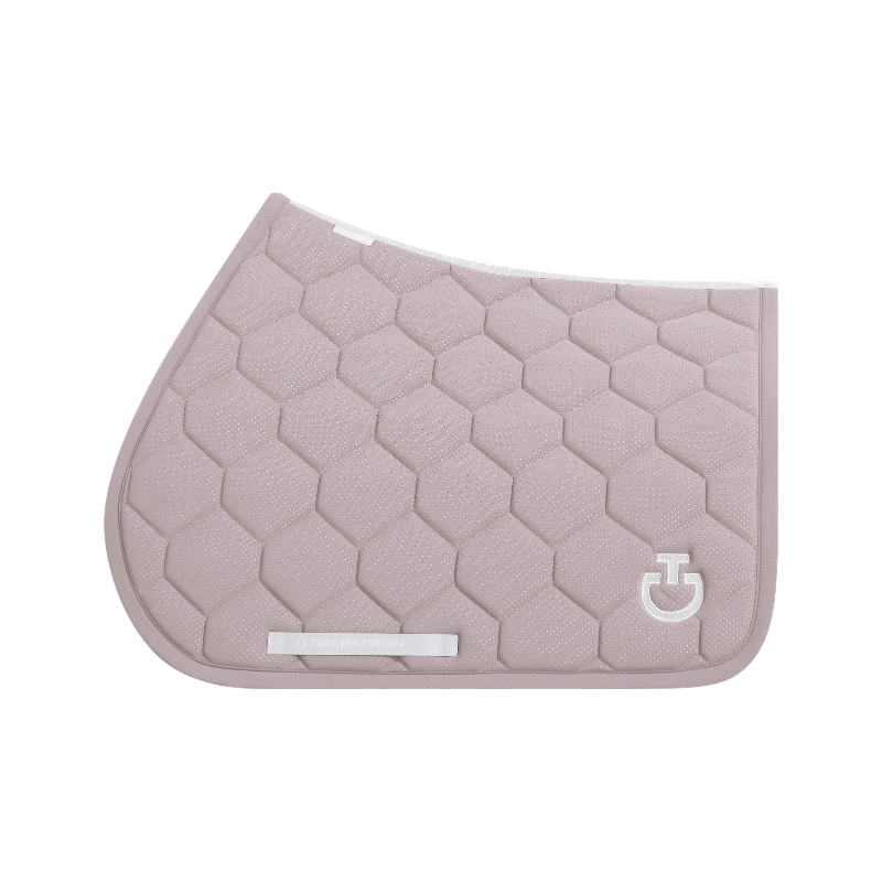 Cavalleria Toscana - Quilted Jersey Saddle Pad Violet Ice