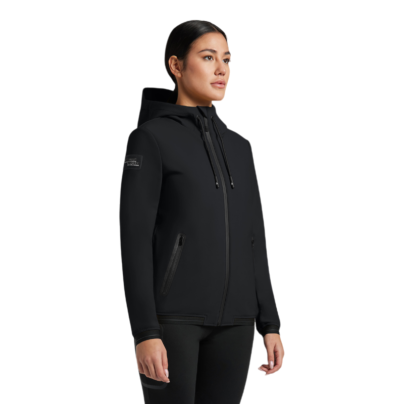 Cavalleria Toscana - Veste manches longues femme softshell Performance Thermal noir