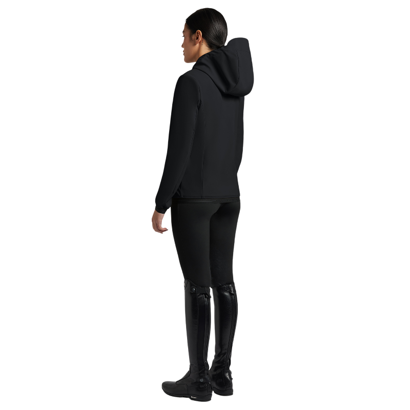 Cavalleria Toscana - Veste manches longues femme softshell Performance Thermal noir