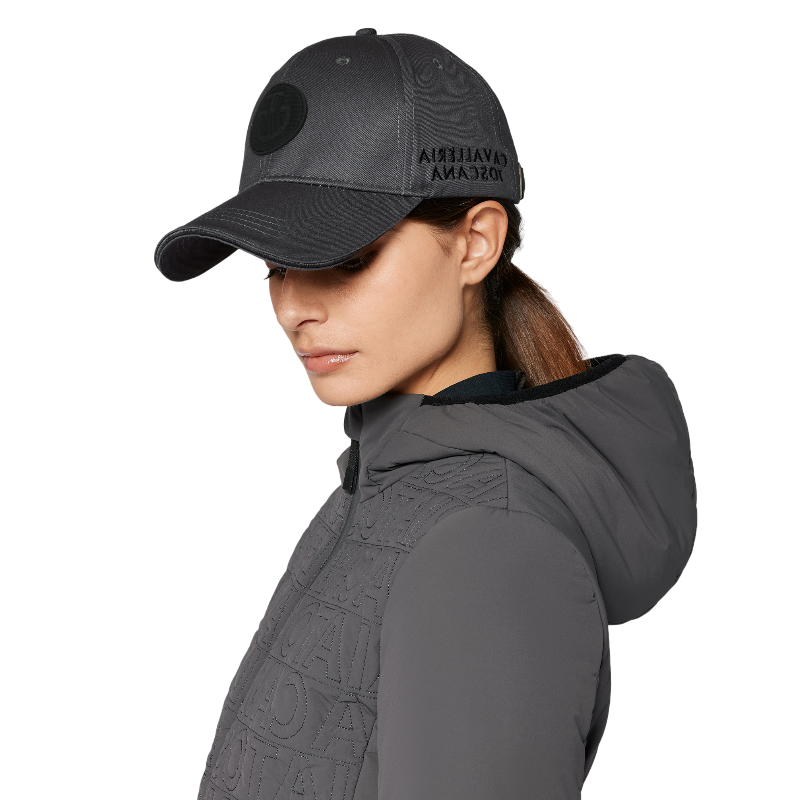 Cavalleria Toscana - Casquette unisexe CT Silicone Baseball gris anthracite | - Ohlala