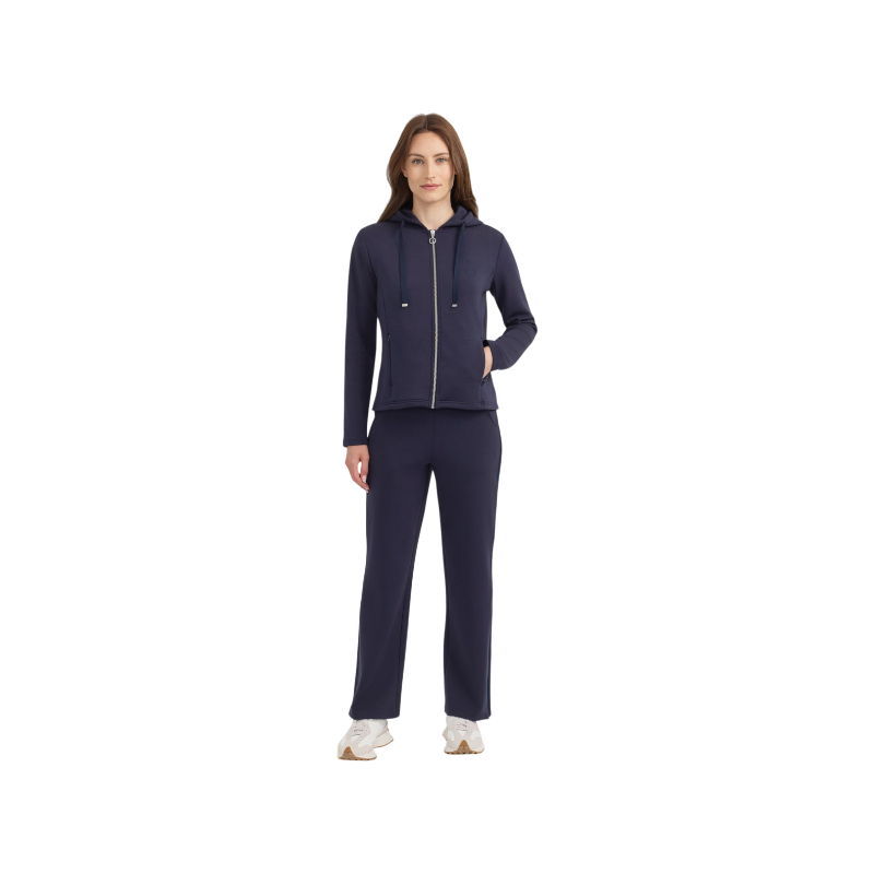 Harcour - Damen-Sweatshirt mit Reißverschluss Clarianne marine
