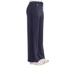 Harcour - Pantalón de punto mujer Clarisse marino