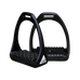 Compositi - Reflex Reflective Stirrups Black/Black | - Ohlala