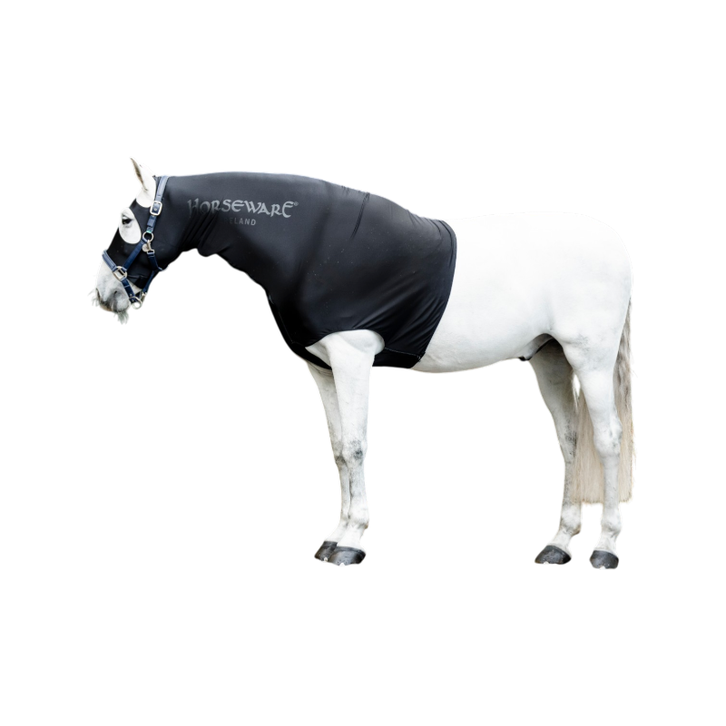 Horseware - Kaptur dla konia Rambo Skinky czarny | - Ohlala