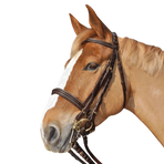 Canter - Embocadura Euro con riendas marrón (2 pares) | - Ohlala