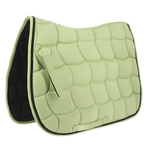 Equithème - Tapis de selle Satin vert clair | - Ohlala