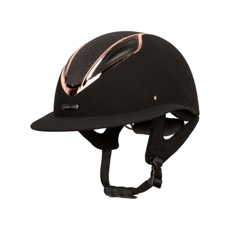 Lami-cell - Casque d'équitation Artémis noir/ rose gold | - Ohlala