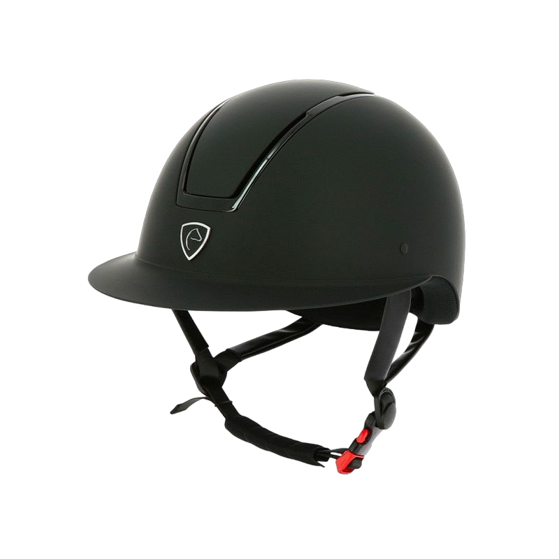 Equithème - Casque d'équitation Glint mat noir | - Ohlala