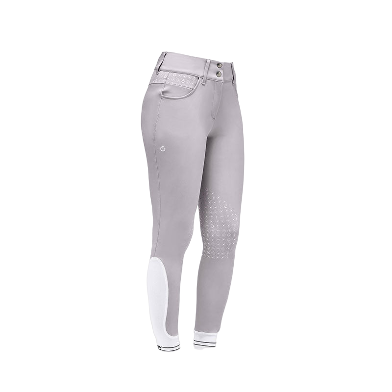 Cavalleria Toscana - Pantalon d'équitation femme light grey | - Ohlala