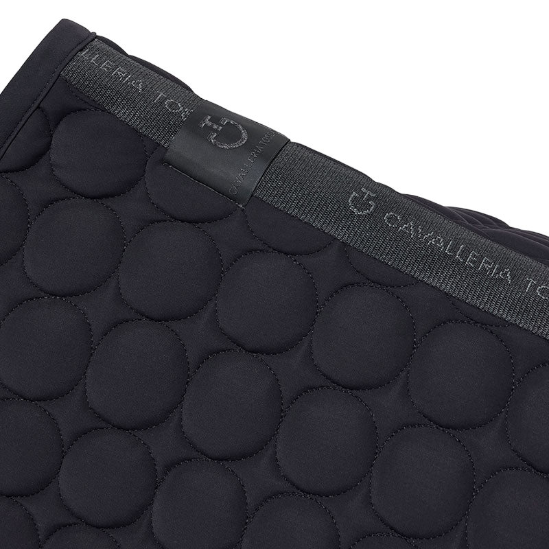 Cavalleria Toscana - Tapis de selle Cercle noir | - Ohlala