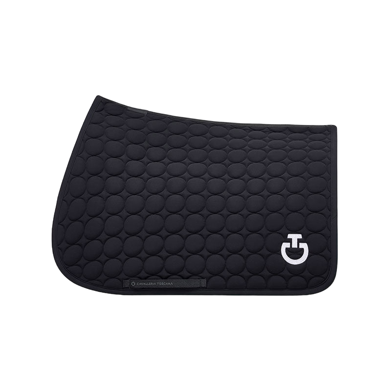 Cavalleria Toscana - Tapis de selle Cercle noir | - Ohlala